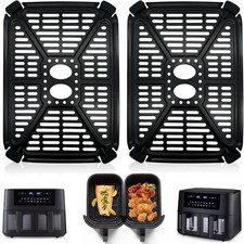 Air Fryer Grill Plate Multiple Usage Air Fryer Replacement Part Dual Basket UK