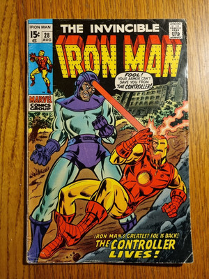 Iron Man Issue 28, 1970 F-