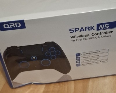 QRD Spark N5 Controller mit Rücktasten/Paddles PS4, PS3, PC, iOS, Android