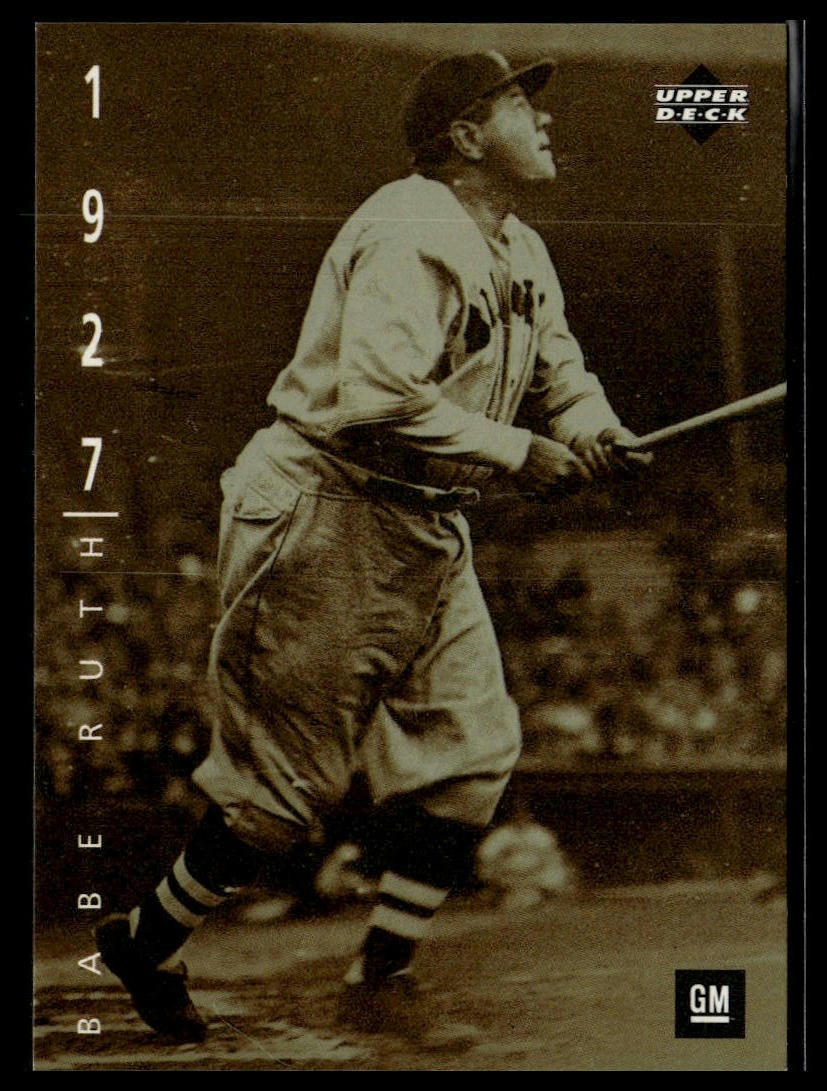 1994 Upper Deck Baseball: The American Epic #8 Babe Ruth GM