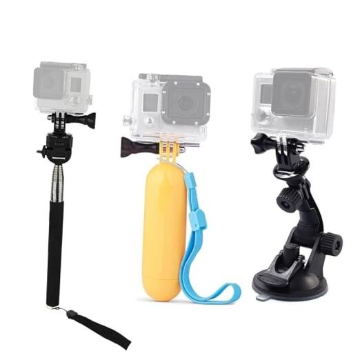Action Camera Accessories Kit Compatible with Gopro Hero 13 12 11 10 9 8/AKASO-image