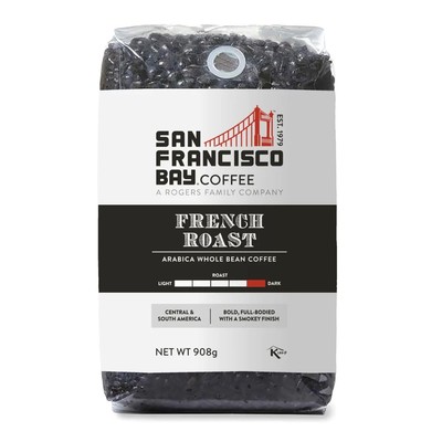 San Francisco Bay Coffee - Dark Roast Whole Bean - French (2 lb... 