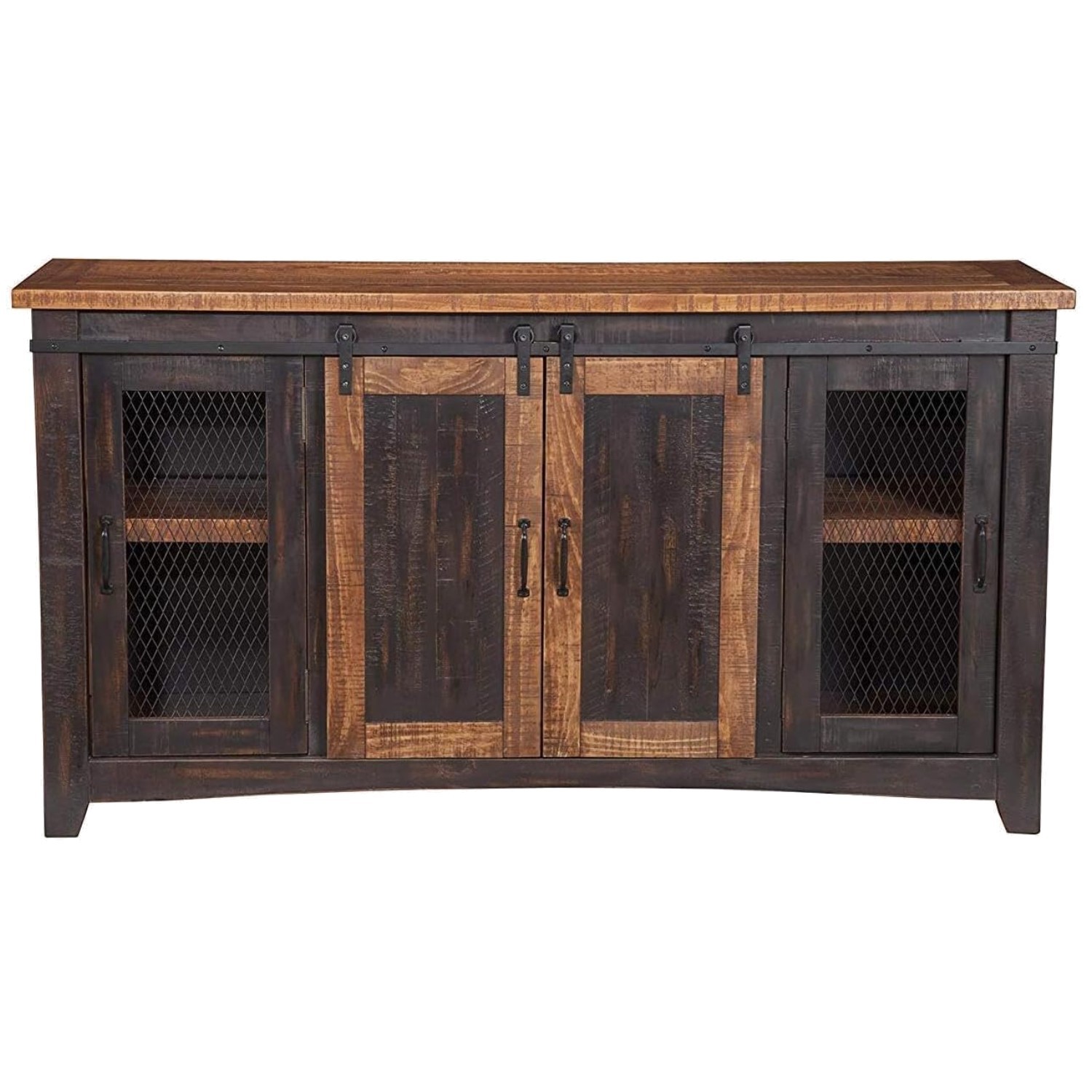 With Sliding Doors For Living Room Elegance