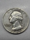 1949 WASHINGTON QUARTER GOOD DATE Actual Coin NICE Details Fine Addition