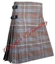 Fraser Weathered Tartan 8 Yard Kilt - Men's Traditional kilt - Custom Size Kilts