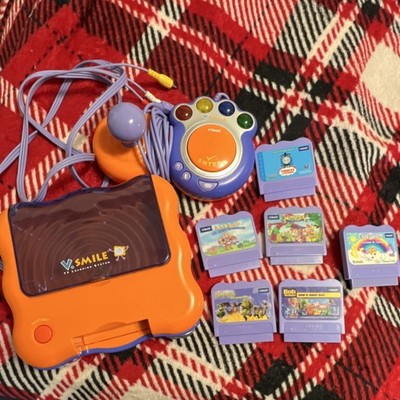 VTech V.Smile Learning System w/ Controller & 6 Games (Thomas, Shrek, Bob)