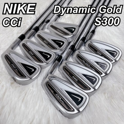 #ad Nike CCi Iron Set 8pcs 3 Pw Flex S Stiff Dynamic Gold S300 RH $225.00