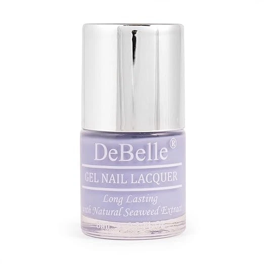 DeBelle Gel Creme Finish Nail Polish Blueberry Bliss (Light Lavender), 8 Ml - En