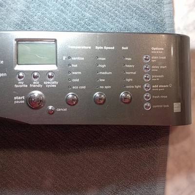 Electrolux Washer Control Panel Electronics board EIFLS60LSS0 knob display panel