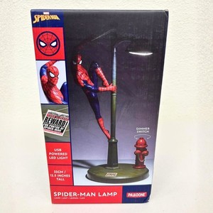 MARVEL スパイダーマンランプ Ukonic Marvel Spider Man Streetlight LED Mood Light Desk Lamp