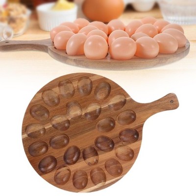 Deviled Egg Platter Eierhalter Behälter für Versammlungen Küche Urlaub