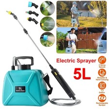 Rechargeable Electric Garden Plant Sprayer 1.35Gallon Battery Powered Sprayer