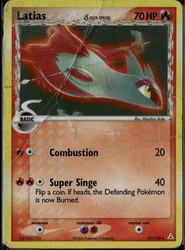 Latias 21/110 EX Holon Phantoms Holo Rare