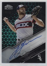 2020 Topps Chrome Black Green Refractor /99 Lucas Giolito #CBA-LG Auto 13gc