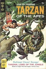 TARZAN #176, JUNE 1968!! VERY FINE CONDITION! GOLD KEY SILVER AGE CLASSIC!