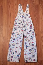 Vintage Big Smith Children Bib Overalls Independance Day 1776 Patriotic