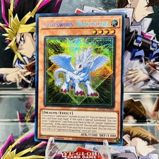 Yugioh Lightsworn Dragonling MP25-EN066 Prismatic Secret Rare 1st Ed Near Mint