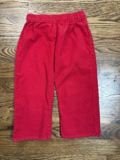 Vintage Wiggles and Giggles Red Kids Classic Corduroy Pants 2T