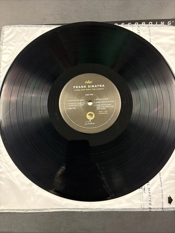 Frank Sinatra - Sings for only the Lonely (MFSL 2009) - Original Master, NM 180g - Image 4 of 4