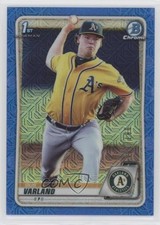 2020 Bowman Chrome Prospects Mega Box Blue Mojo Refractor /150 Gus Varland fo7