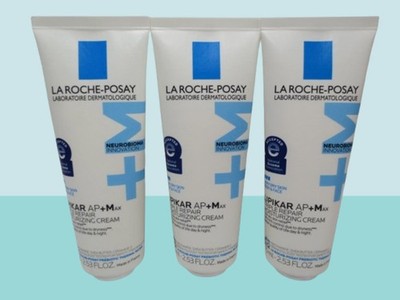 LA ROCHE POSAY LIPIKAR AP+MAX TRIPLE REPAIR MOISTURIZING CREAM 2.53 OZ 2028 3PCS