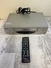Sanyo VWM-696 Video Cassette Recorder Fully Tested Working Condition w/ Remote