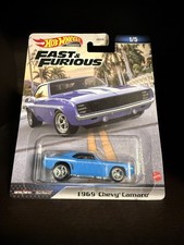 Hot Wheels Fast and Furious 1969 Chevy Camaro 1/5 (corner)