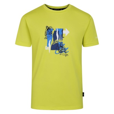 Leichtes Jungen-T-Shirt Dare 2b Juniors Amuse II in gelb