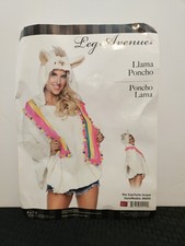 Leg Avenue Llama Poncho, Multi, One Size