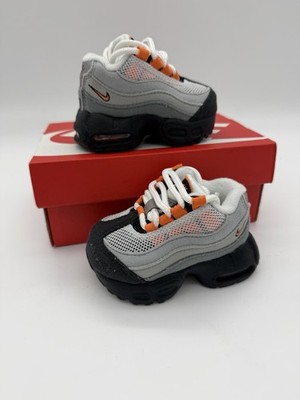 Nike Air Max 95 Recraft Bright Mandarin Toddler TD UK 1.5C US 2C - II5339-006
