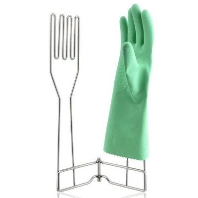 Kitchen Gloves Drying Rack Sus 304 Stainless Steel Dish Gloves Holder