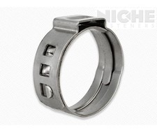 Oetiker Hose Clamp Stepless 1 Ear M36.4-39.6 SS (100 Pieces)