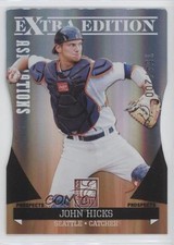 2011 Donruss Elite Extra Edition Prospects Aspirations Die-Cut John Hicks 1x9