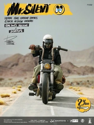Coal Dog x DAMTOYS PES038 Mr.Silent 1/12 Death Tankstelle Serie Actionfigur