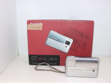Casio Exilim EX-V7 Silver | Lens Error 2 on Startup | Works | No Haze | Tested