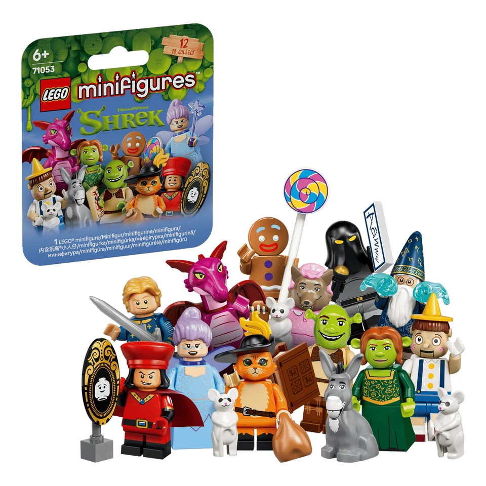 Early Presale Complete Set of (12) Lego Shrek Minifigures 71053 New Sealed 2026 - Image 4 of 4