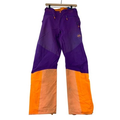 Mammut Eiger Extreme Nordwand Snow Pants Women 10 Purple Orange GORE-TEX