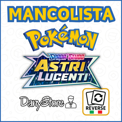 Pokemon LEUCHTENDE STERNE BRS Mancolista Karten V REVERSE HOLO ITA NM zur Auswahl