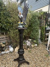 A Beautiful Carved Oak Pedestal/jardinair In Great Original Condition