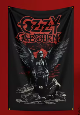 OZZY OSBOURNE Flag 3x5Ft OZZY OSBOURNE Banner OZZY OSBOURNE