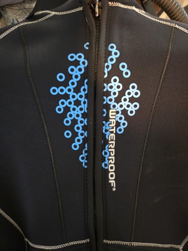 Waterproof W3 3.5 mm Men's Black Full-Body Wetsuit for Diving and Swimming - Bild 4 von 5