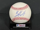 Trent Grisham Yankees Signed MLB Baseball BECKETT Witness Hologram Imperfect _