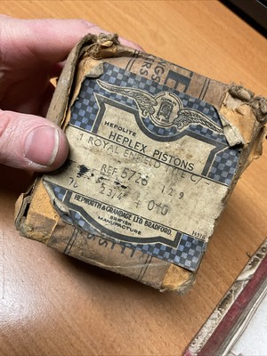 Royal Enfield Kolben 5726 +40 1936/9 350cc Ohv Bullet Nos aber siehe Bilder 