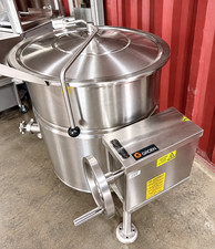 Cleveland KEL-40-T Electric 40 Gallon Tilting Steam Jacketed Kettle 3 Phase 208