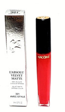 Lancome L'Absolu Velvet Matte 321 Avec Style Lip Gloss