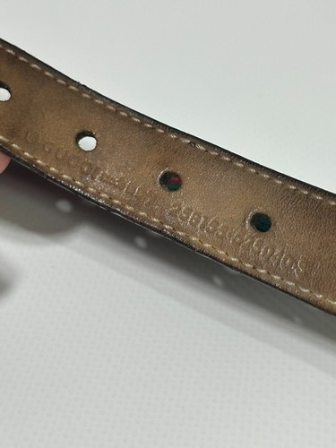 Authentic Gucci Kids Belt Elastic Web Green and Red Interlocking G size S - Picture 11 of 13