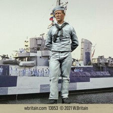W.Britain 13053 U.S. Sailor in Whites, 1941-1945 Britains 