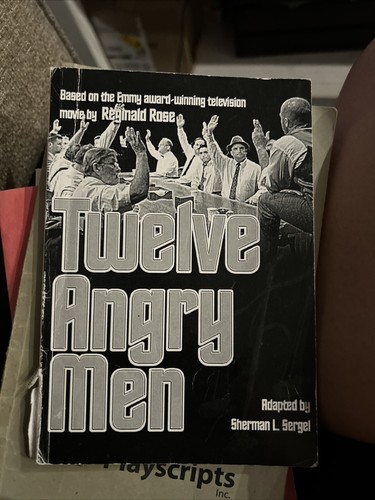 Twelve Angry Men by Reginald Rose and Sherman L. Sergel (1983, Library ...