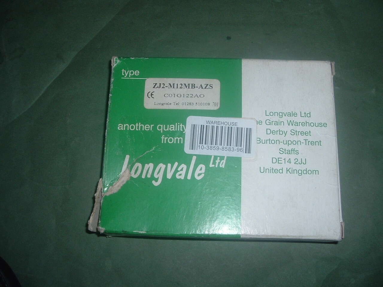 LONGVALE....................ZJ2 M12MB AZS............ SENSOR SWITCH NEW ...