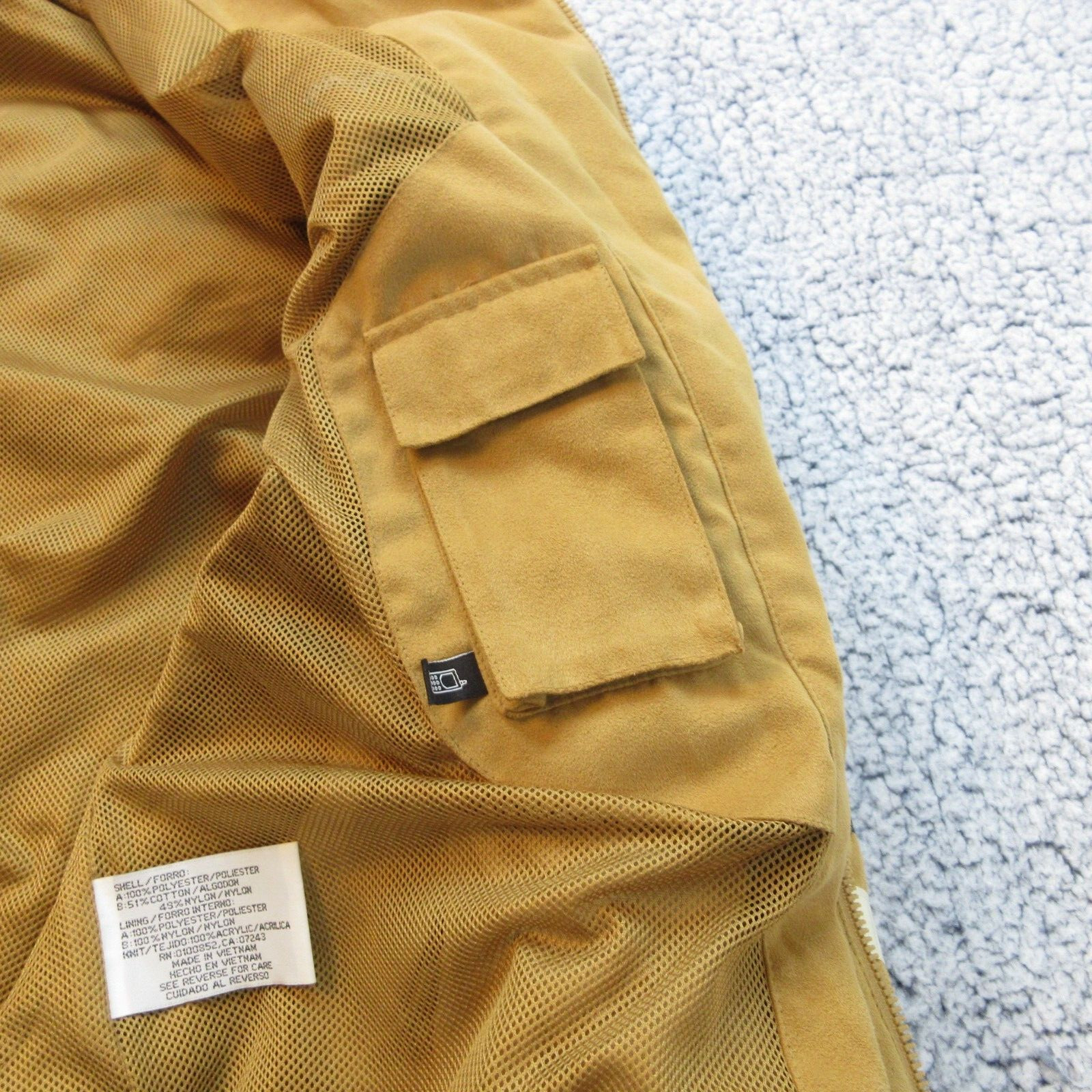 Ecko Function Jacket Men’s Large Y2K Brown Mesh L… - image 6